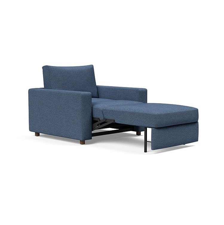 INNOVATION LIVING  Fauteuil NEAH STANDARD  convertible 80x195 tissu Weda Blue