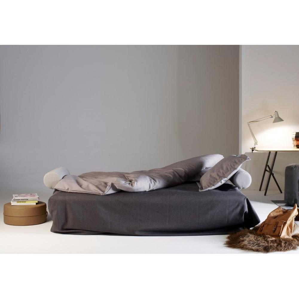 INNOVATION LIVING FUJI Clic-clac matelassé + accoudoirs convertible lit  200*140cm