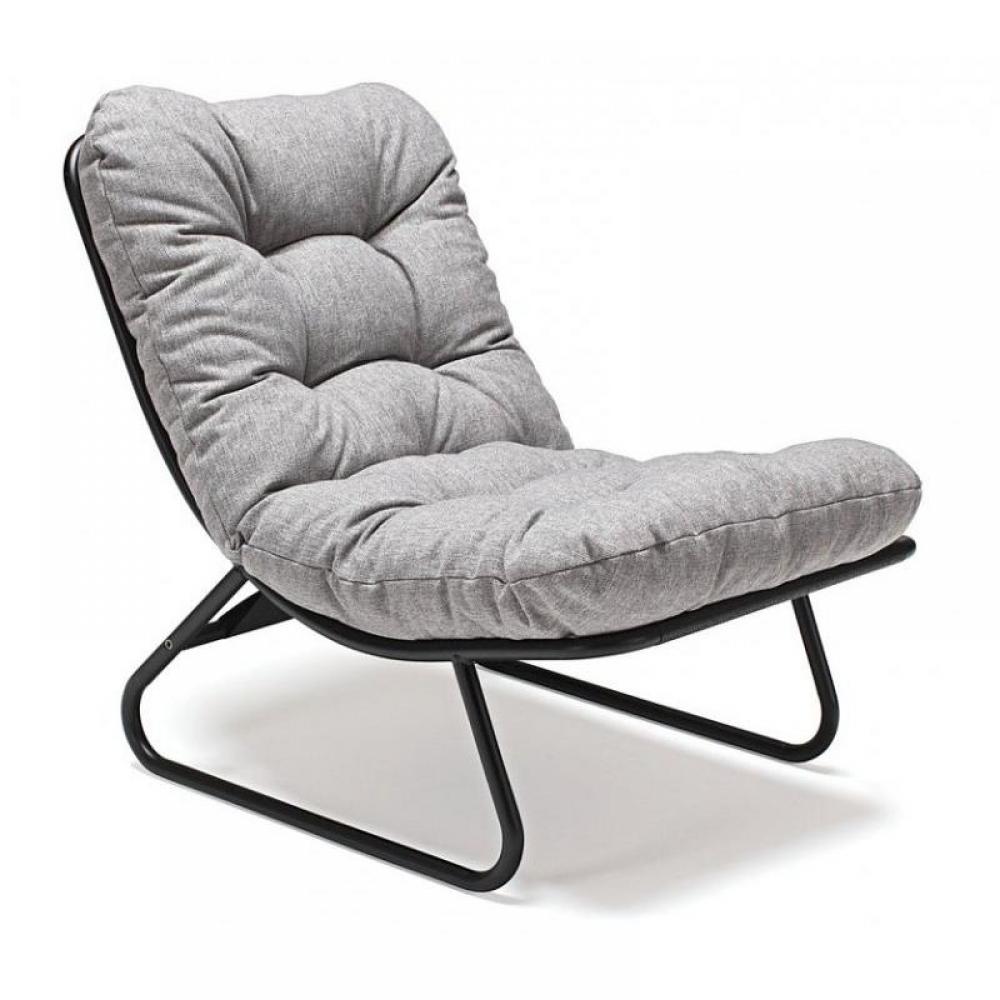 IKKO gris clair Fauteuil design capitonné  INNOVATION LIVING