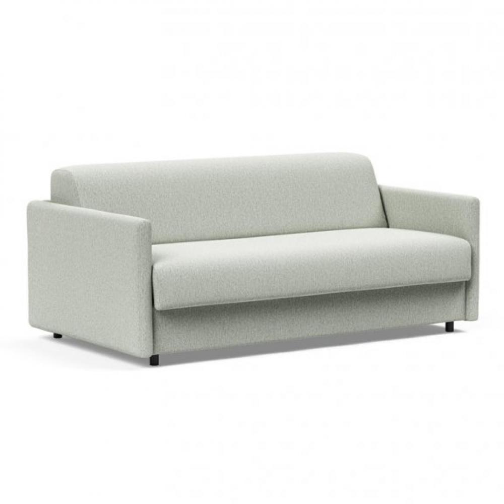 Canapé convertible express 140  ILB 501 matelas mousse réversible 12cm tissu Mozart Slate Brown