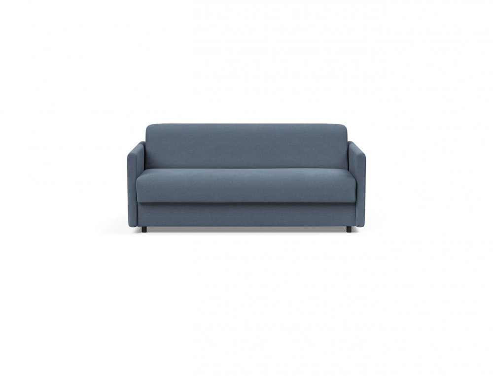 Canapé convertible express 140  ILB 501 matelas mousse réversible 12cm tissu Yogia Oceane Blue