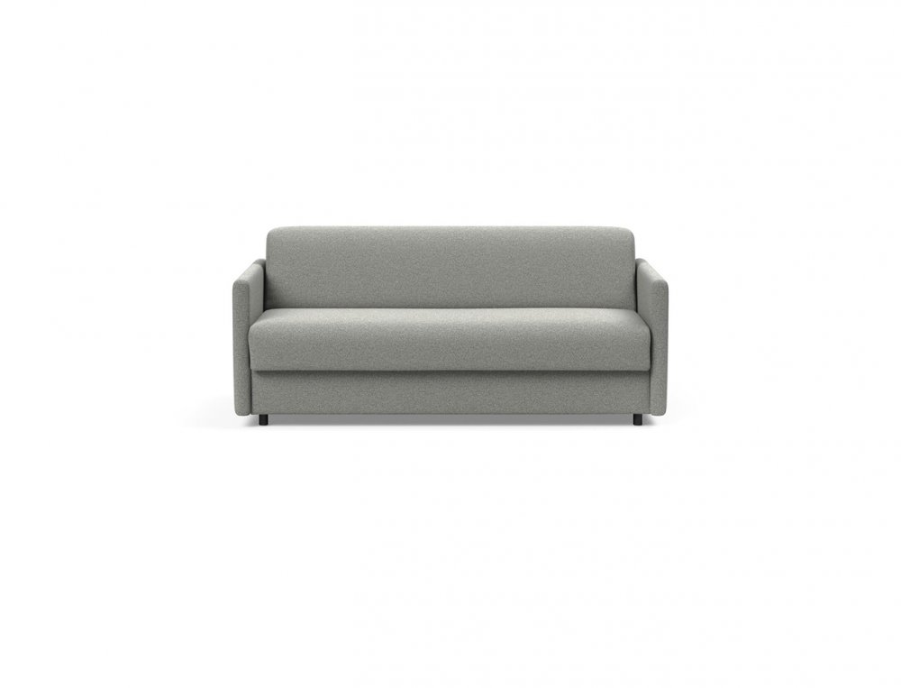 Canapé convertible express 140  ILB 501 matelas ressorts 5 zones 12cm tissu Mahoga Dove Grey