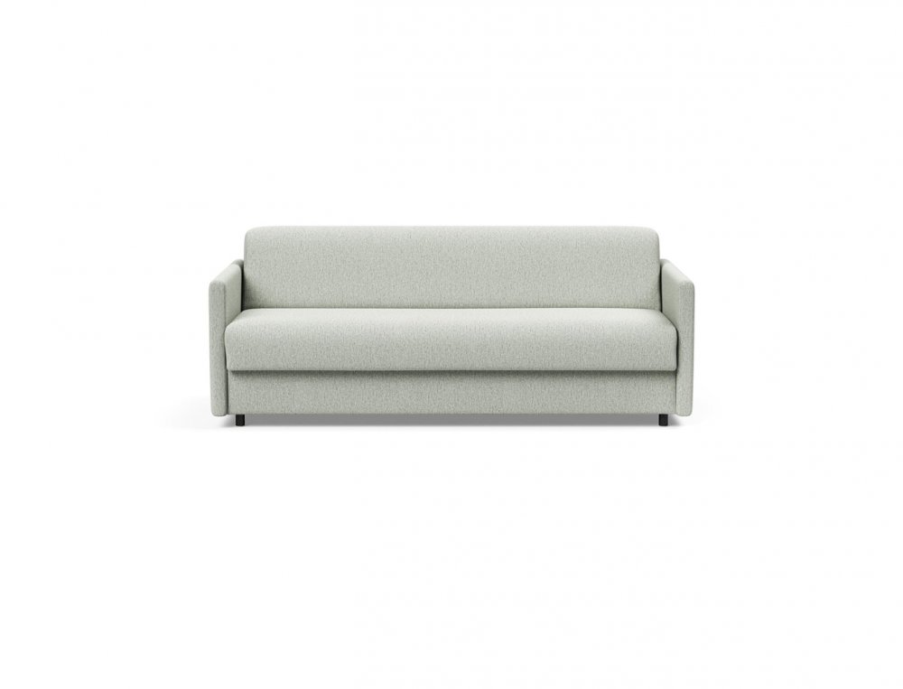 Canapé convertible express 160  ILB 501 matelas mousse réversible 12cm tissu Mozart Slate Brown