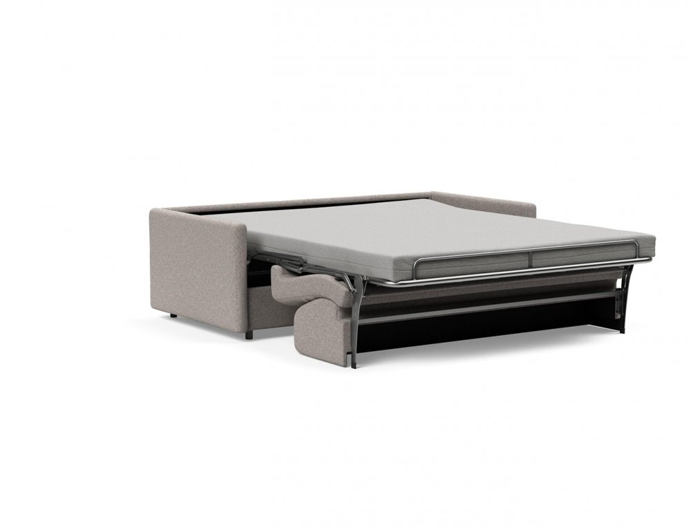 Canapé convertible express 160  ILB 501 matelas ressorts 5 zones 12cm tissu Corocco Warm Grey