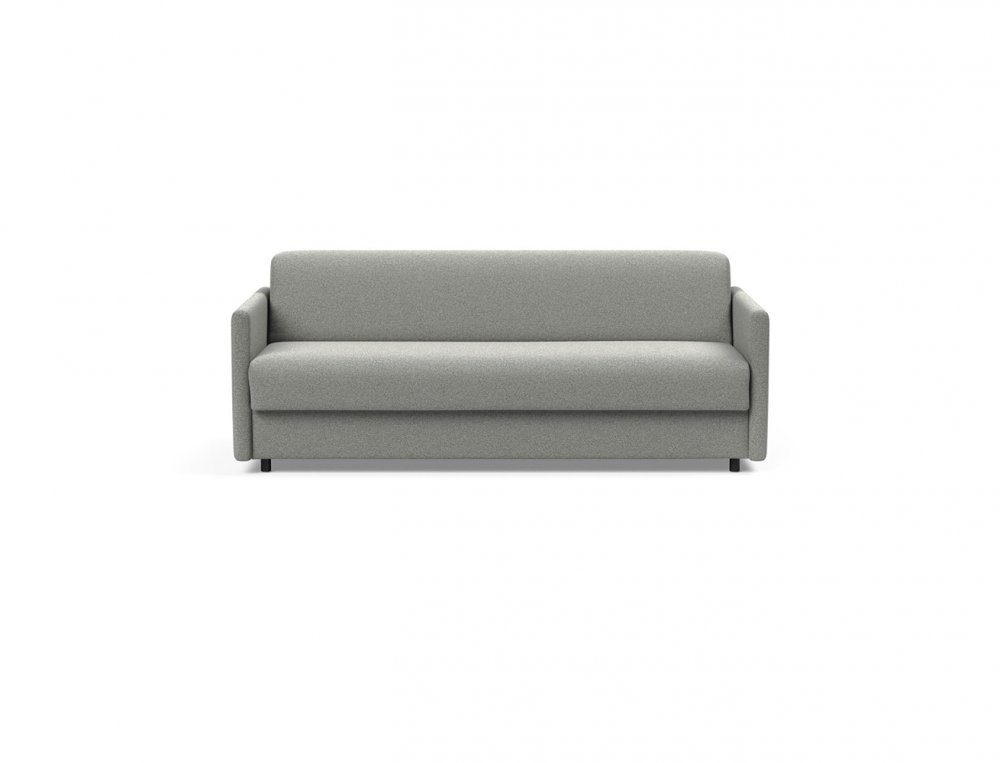 Canapé convertible express 160  ILB 501 matelas ressorts 5 zones 12cm tissu Mahoga Dove Grey