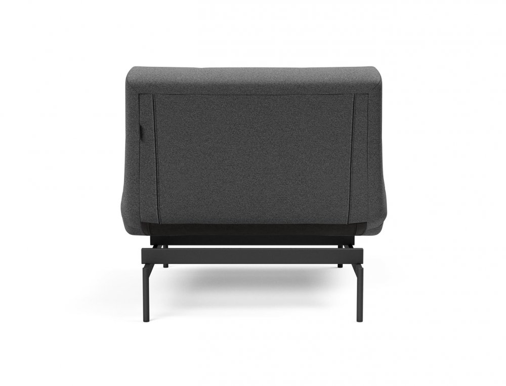 Fauteuil modulable  ILB 202 acier noir tissu Mahoga Seal Grey