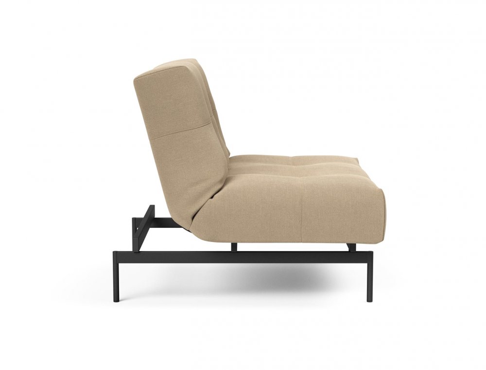 Fauteuil modulable  ILB 202 acier noir tissu Yogia Ginger 