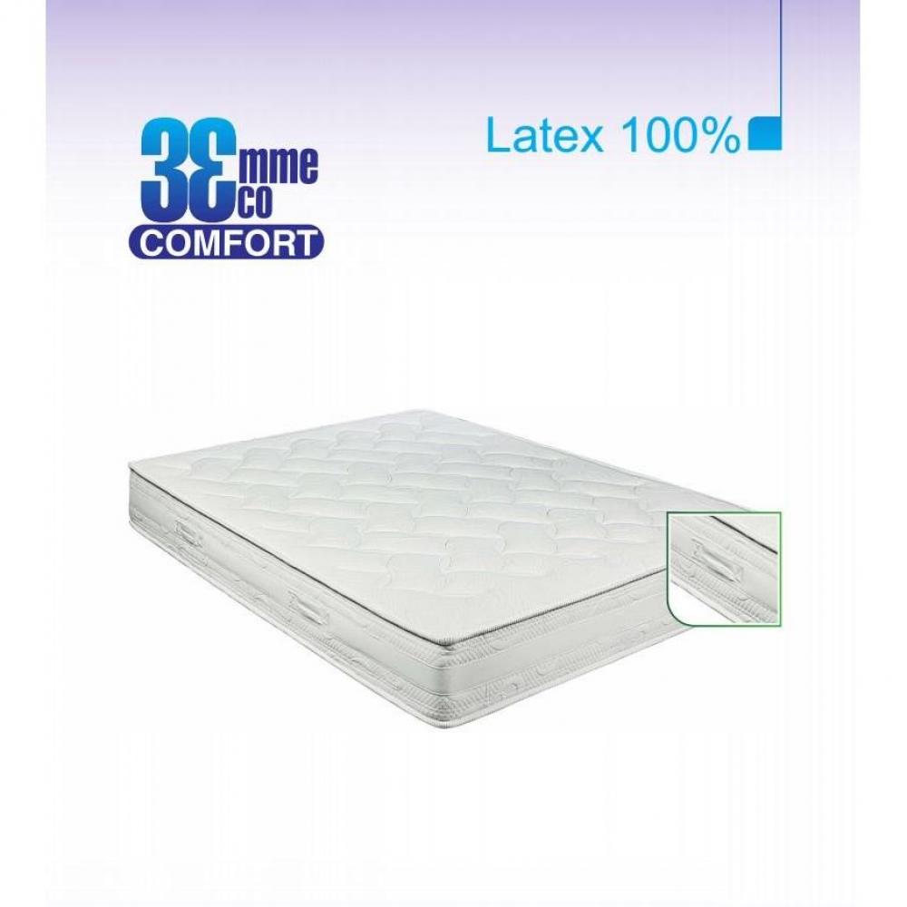 Matelas Eco-Confort  100% latex 7 Zones  120 x 190 x 20