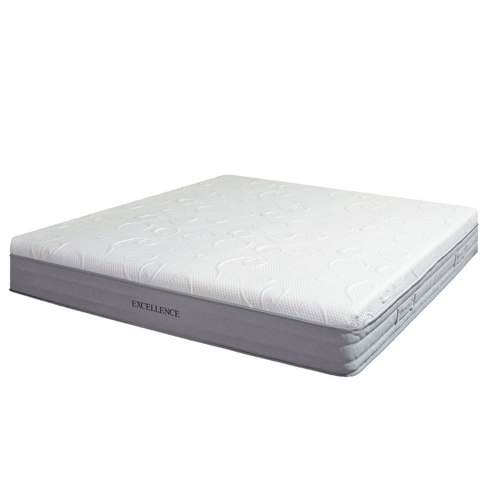 Matelas roulé mémoire de forme 140 * 200 cm PLATINIUM, épaisseur 18 cm