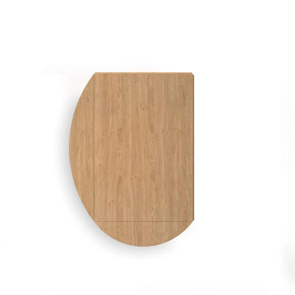 Table basse transformable ELLIS en Chêne Naturel  / Pied croisé