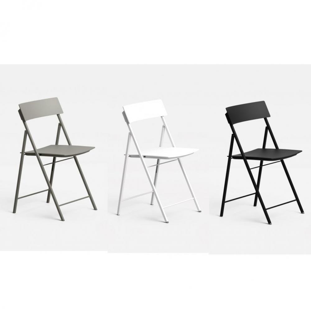 Table console extensible 12 couverts MARVEL PLUS avec 6 chaises pliantes PIPER et porte chaise inclus