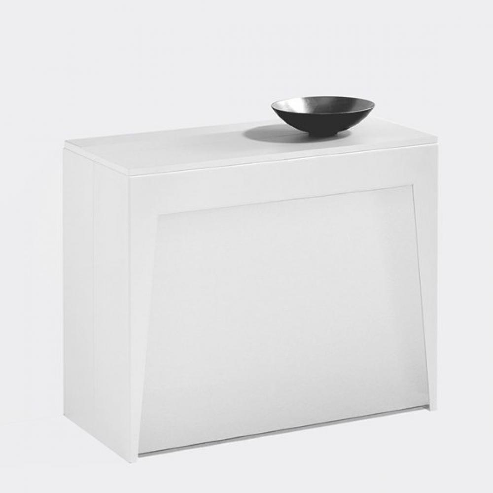 Table console extensible 12 couverts MARVEL PLUS avec 6 chaises pliantes PIPER et porte chaise inclus