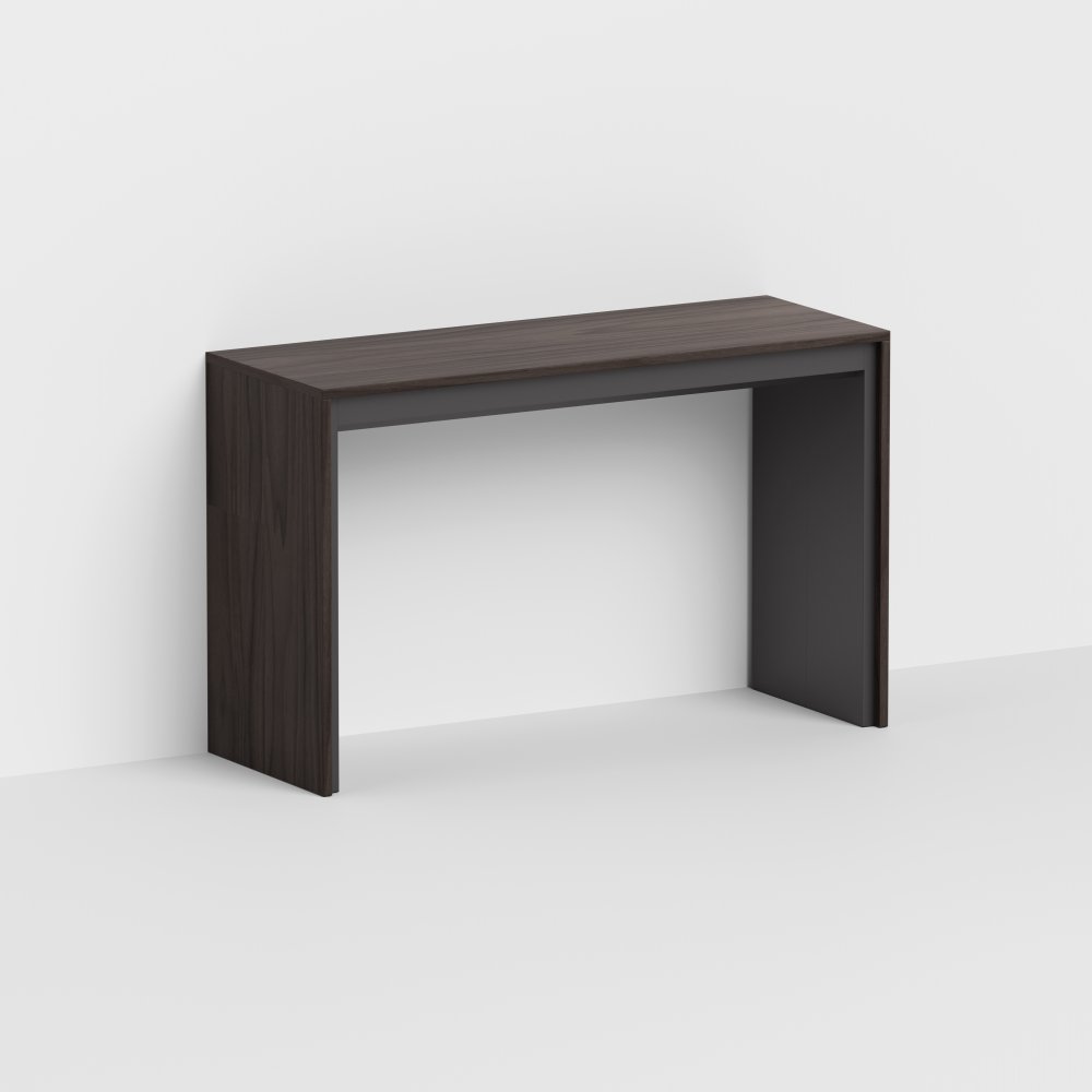 Table console extensible 12 couverts LEONARDO 45/270x120x75cm stratifié écologique