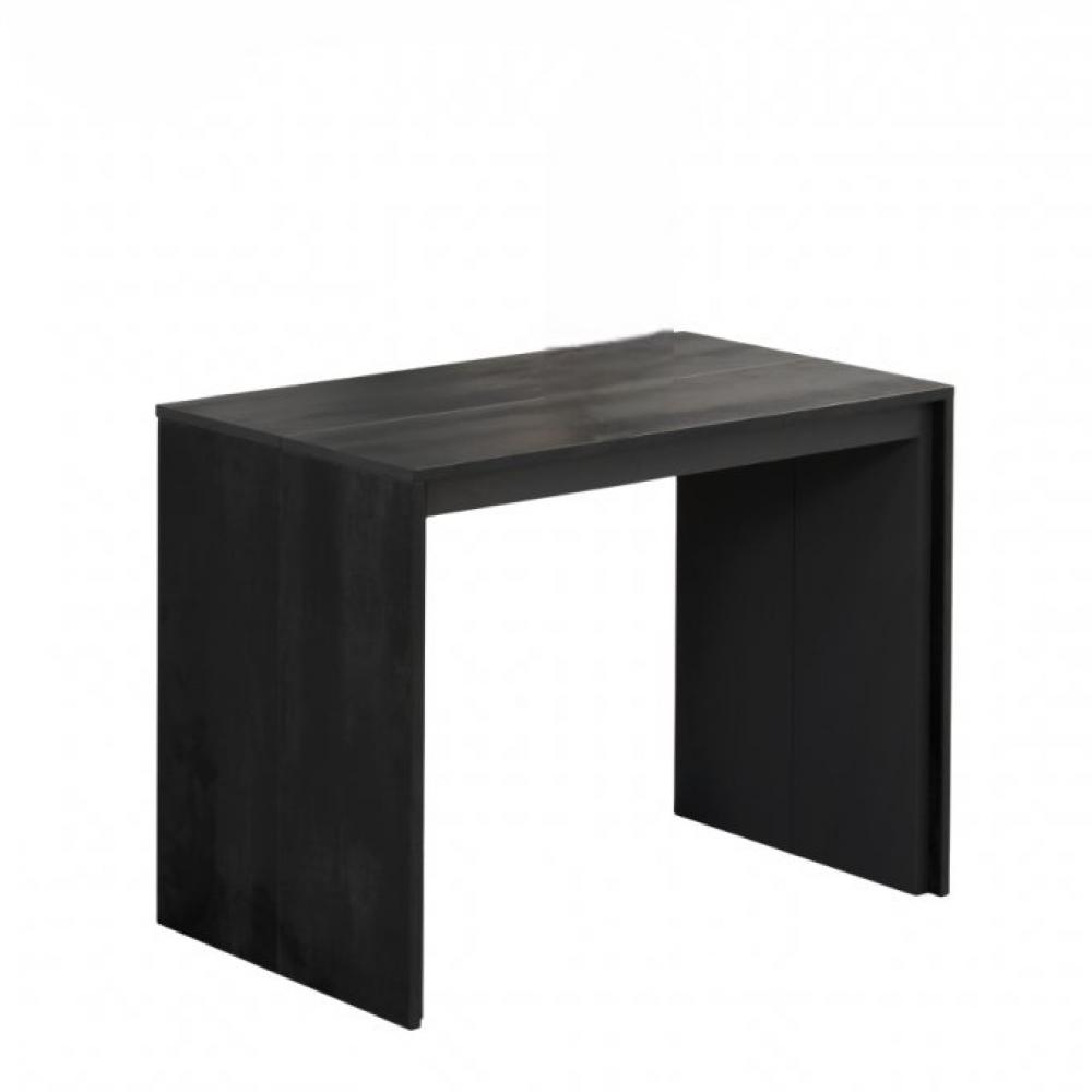 Table console extensible 10 couverts LEONARDO 45/270x90x75cm stratifié écologique