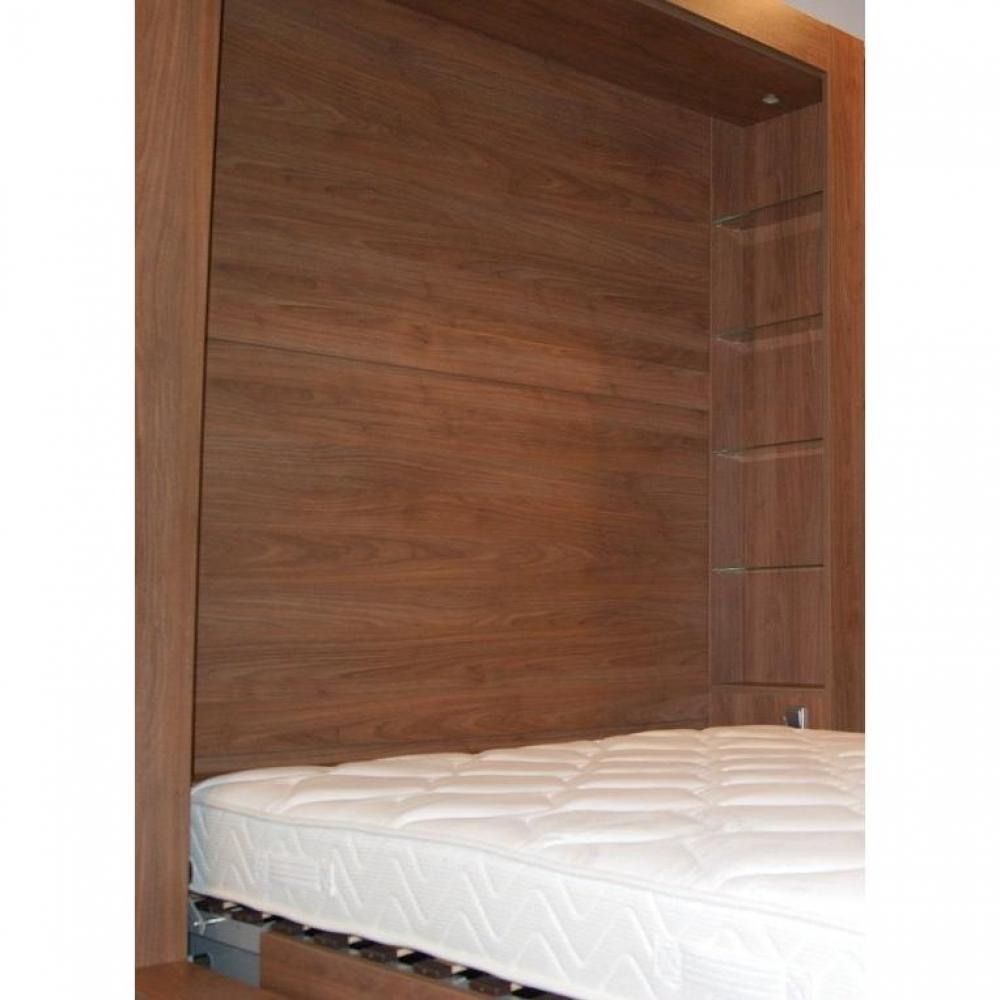 EXCLU EXPO SHOWROOM - 40% Armoire lit avec canapé SQUADRA 140 cm.