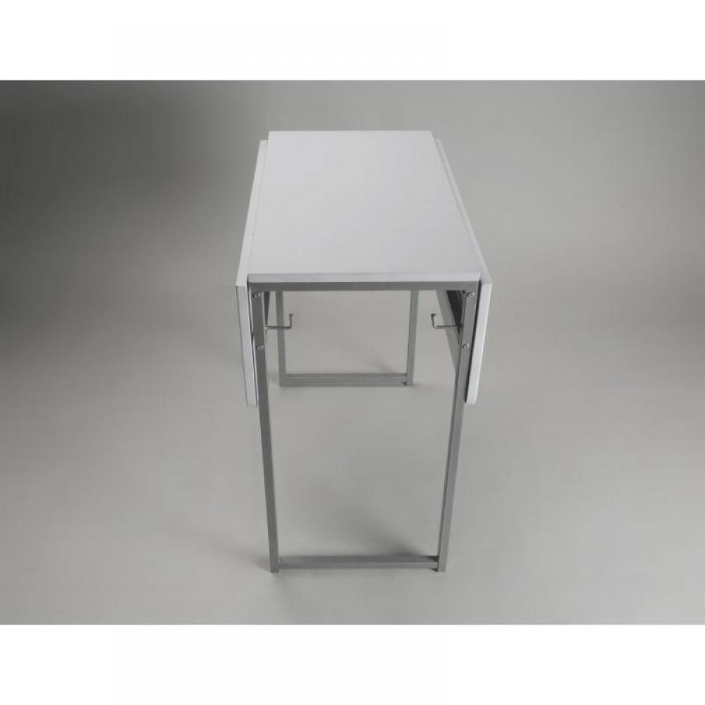 STANDUP Table extensible en bois avec 2 chaises avec rangement tout en un pour 2 personnes