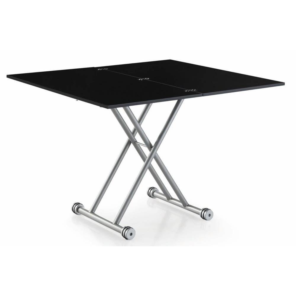 Table basse relevable extensible 2EME CHOIX  UPDOWN noire mate carbone , EXCLUSIVITÉ MAGASIN Paris 4e