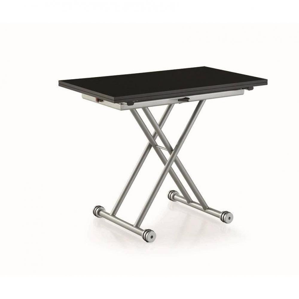 Table basse relevable extensible 2EME CHOIX  UPDOWN noire mate carbone , EXCLUSIVITÉ MAGASIN Paris 4e