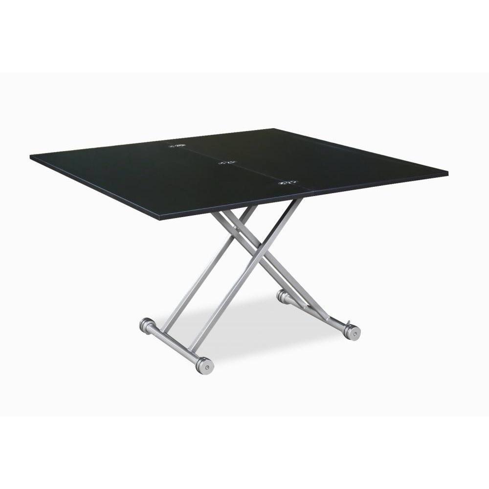 Table basse relevable extensible 2EME CHOIX  UPDOWN noire mate carbone , EXCLUSIVITÉ MAGASIN Paris 4e
