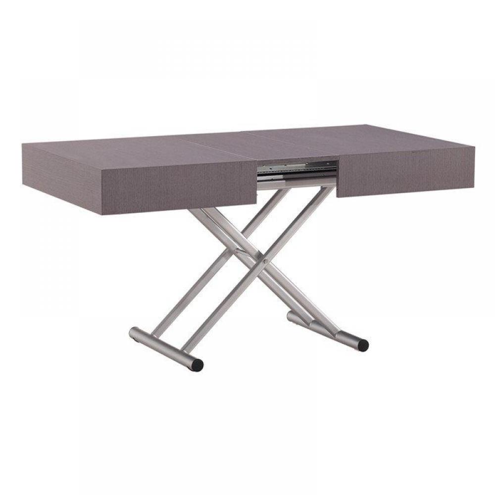 Table relevable extensible ITACA gris vintage 12 Couverts