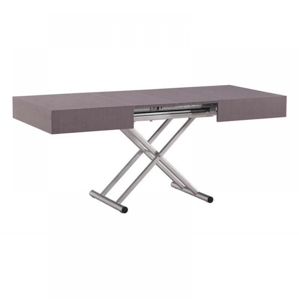 Table relevable extensible ITACA gris vintage 12 Couverts