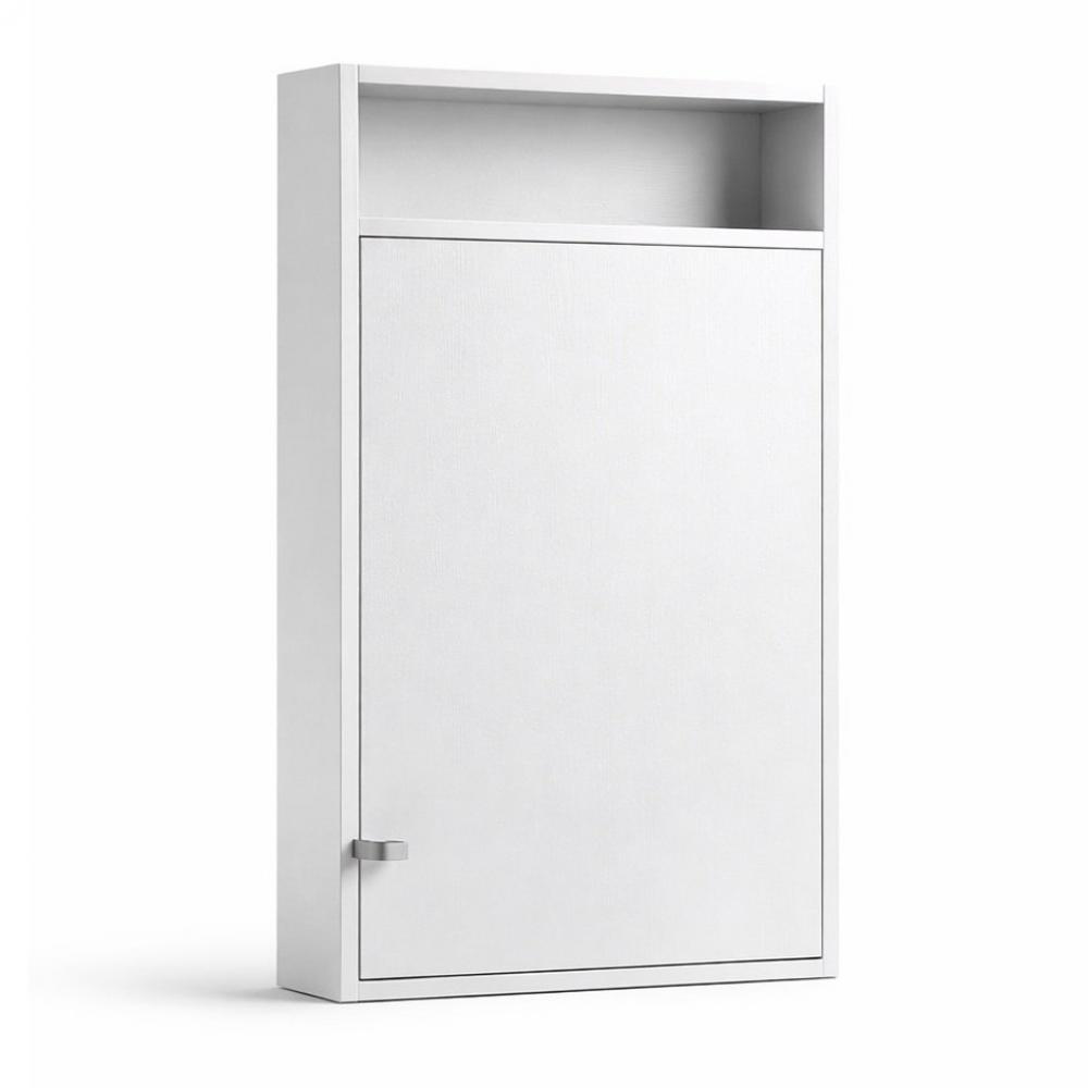 Table escamotable SECRET 87x160x22cm blanc