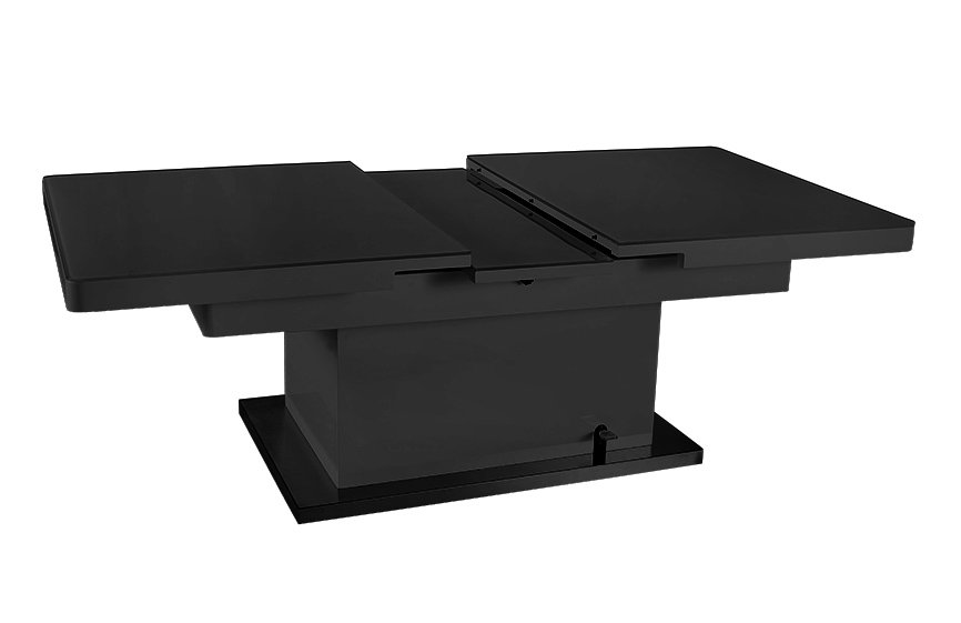 Table basse relevable extensible JET SET Noir