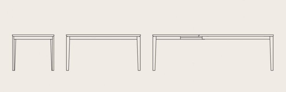 Table extensible 10 couverts ARTIC FAST pieds métal plateau marbre blanc