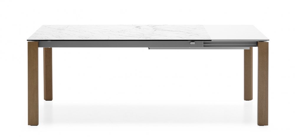 Table extensible 8 couverts EMINENCE 210 cm pieds hêtre