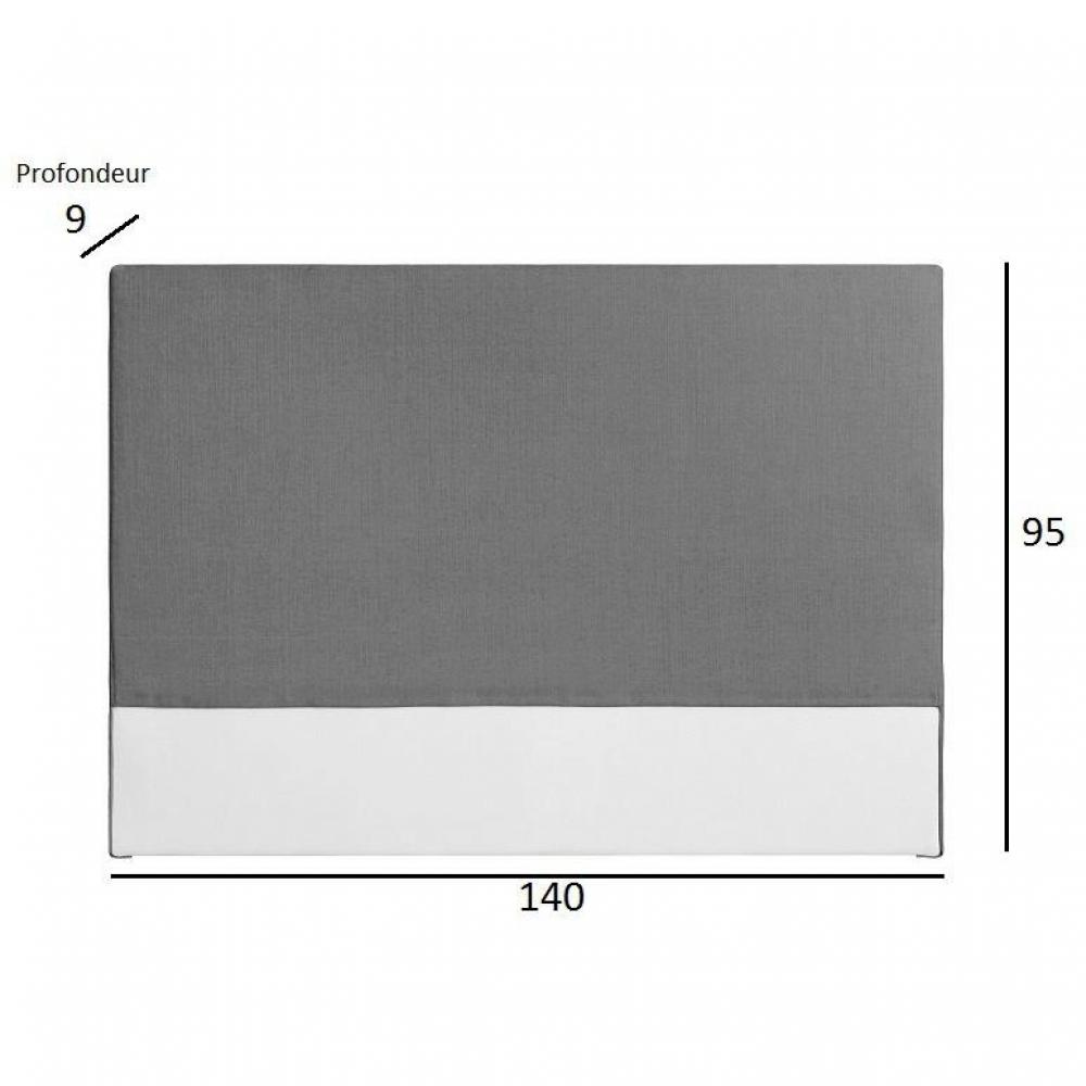 Tête de lit SQUARE 140 cm, large choix de coloris. Home Spirit