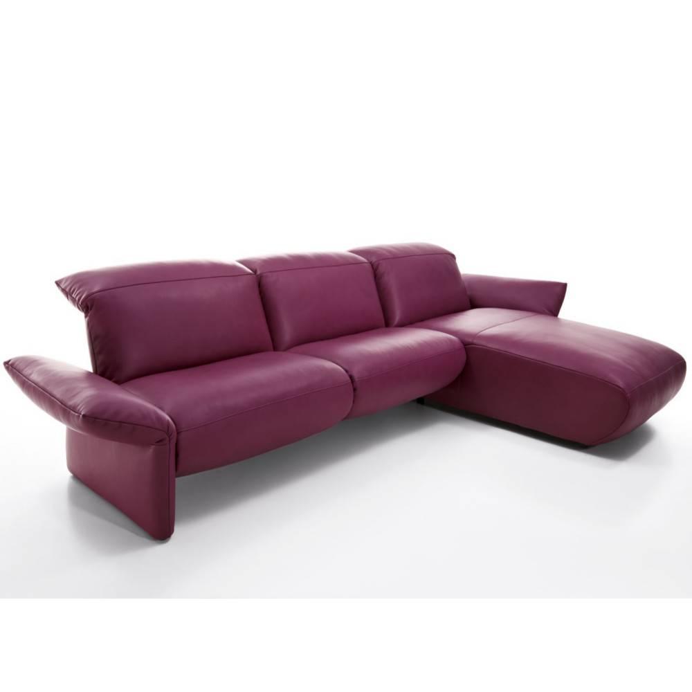 Canapé d'angle 4 places Tissu Luxe Design Confort