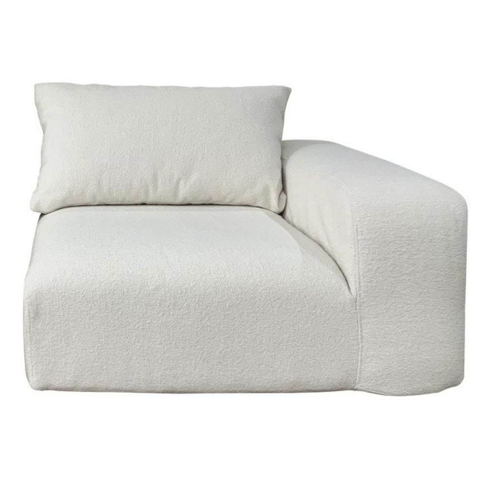 Canapé droit Tissu Confort