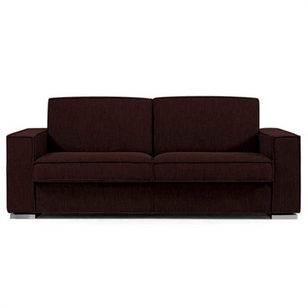 Canapé droit 3 places Cuir Design Confort