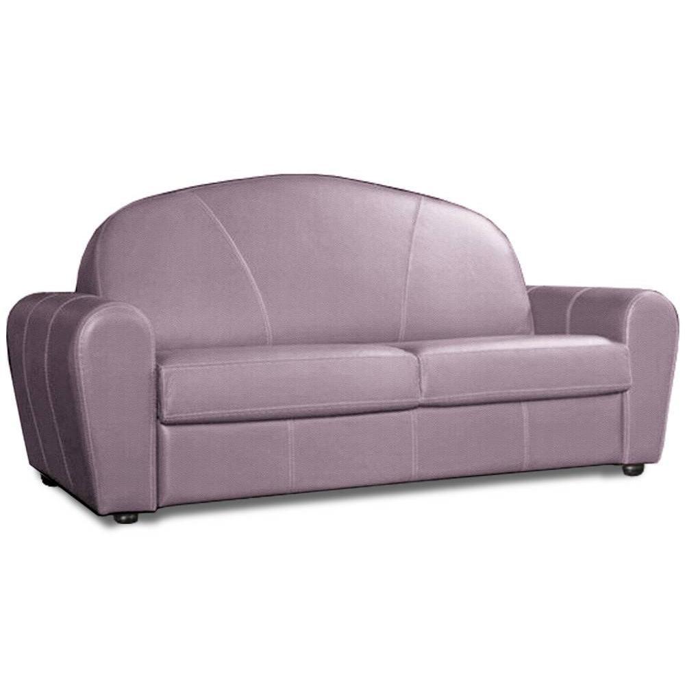 Canapé droit 3 places Tissu Luxe Confort