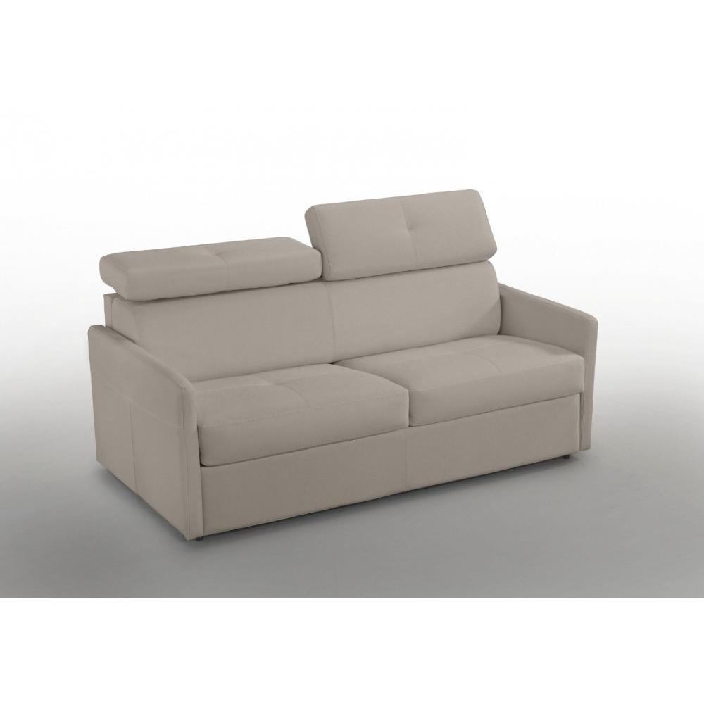 Canapé droit 4 places Tissu Design Confort Promotion