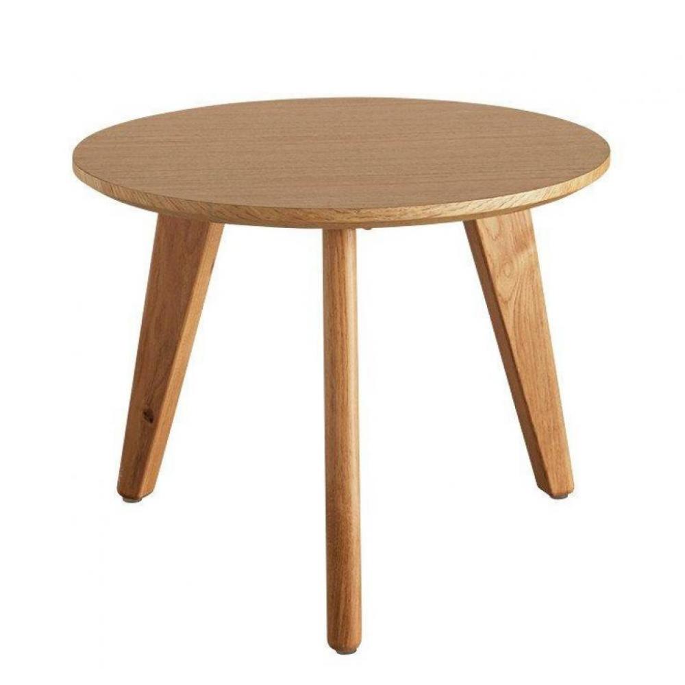 INNOVATION LIVING Table basse design scandinave NORDIC taille M coloris chêne clair
