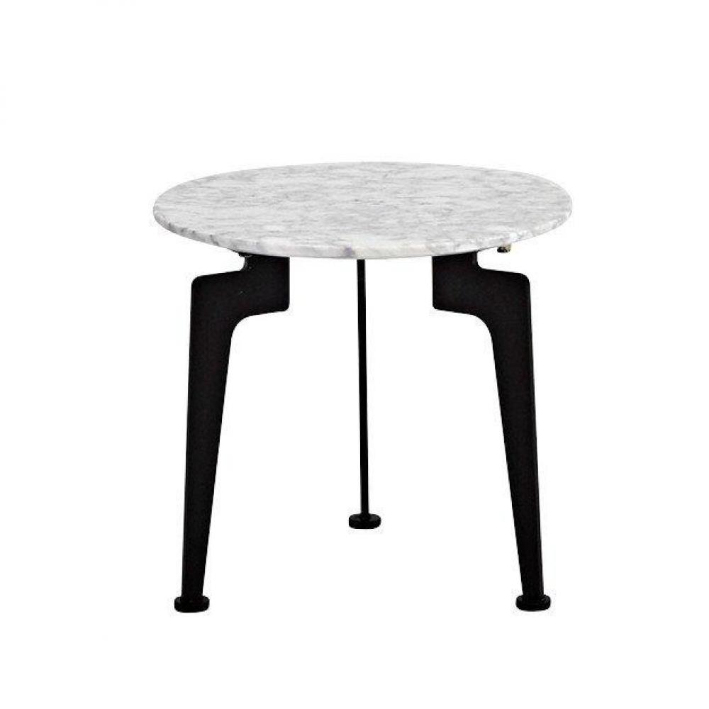INNOVATION LIVING Table basse design LASER taille S plateau en marbre