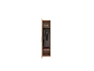 Armoire 1 porte MULTIMO largeur 50 cm chêne