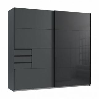 Armoire 2 portes 3 tiroirs