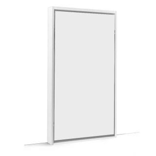 TONIC Armoire lit verticale compacte ultra plate blanc mat  couchage 90 * 200 cm