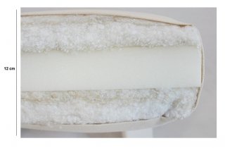 Banquette futon tatami CHICO gris foncé couchage 2 x 70x200 cm.