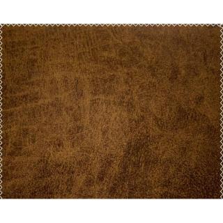 Banquette méridienne noire EDGE futon en tissu enduit vintage chocolat couchage 75*200cm