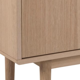 Buffet design MARTIN 2 portes 3 tiroirs Bois naturel