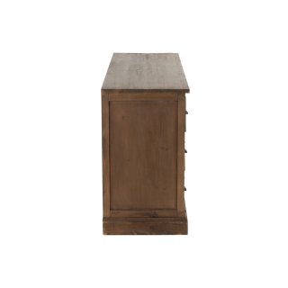 Buffet bas SOMA 18 tiroirs Bois massif vintage