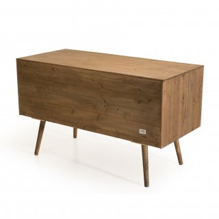 Bureau scandinave 6 Tiroirs ANDY En Bois sapin