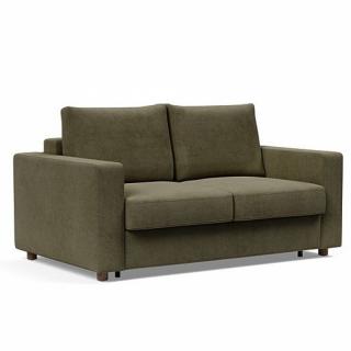 INNOVATION LIVING  Canapé NEAH STANDARD convertible 140x195 tissu Cordufine Green