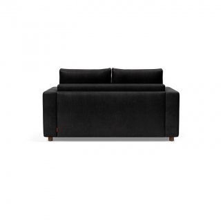INNOVATION LIVING  Canapé NEAH STANDARD convertible 140x195 tissu Faunal Black