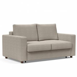 INNOVATION LIVING  Canapé NEAH STANDARD convertible 140x195 tissu Kenya Gravel