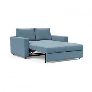 INNOVATION LIVING  Canapé NEAH STANDARD convertible 140x195 tissu Mixed Dance Light Blue