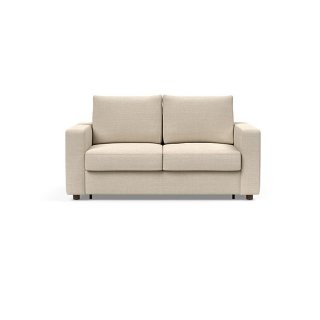 INNOVATION LIVING  Canapé NEAH STANDARD convertible 140x195 tissu Phobos Latte
